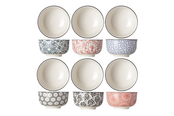 Delirio Bol 11,5xH6,2cm - Set 6 diff.couleurs